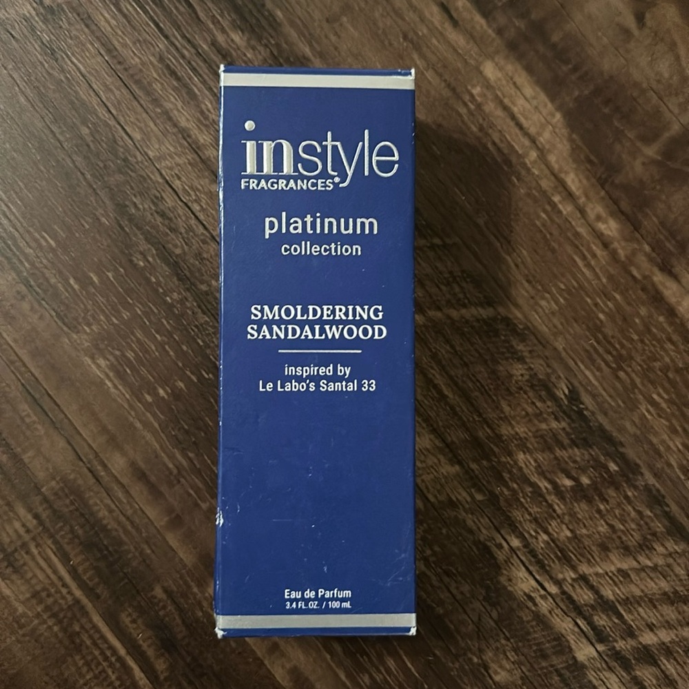 Instyle Fragrances Platinum Collection 3.4 fl oz Scent- Smildering Sandlwood